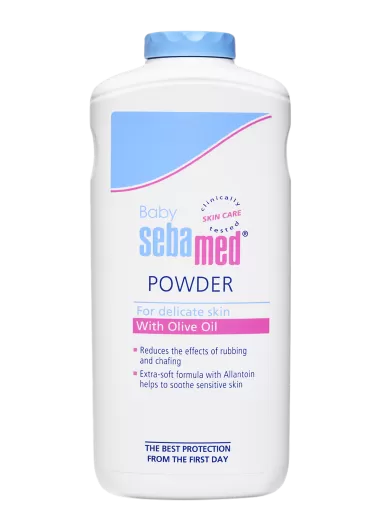 Baby Powder With Olive Oil for Delicate Skin, Extra soft Formula